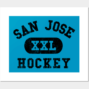 San Jose Hockey II Posters and Art